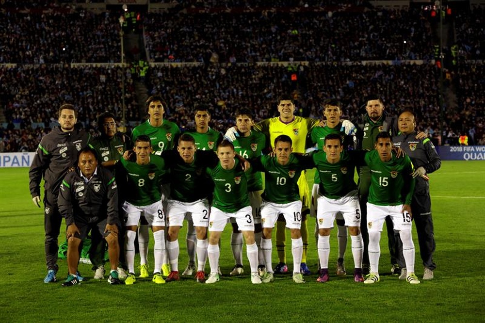 La Selección de Bolivia supo reaccionar al 2-0 de Arabia en 10 minutos. EFE/Archivo
