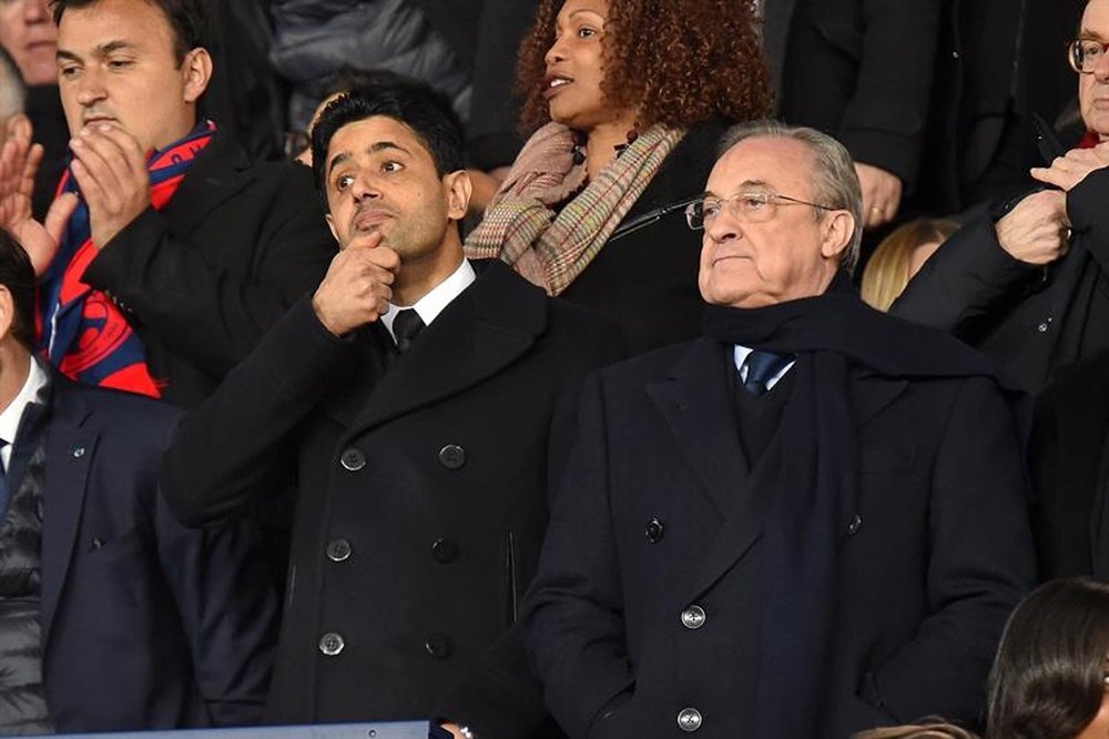 PSG president reveals relationship with Florentino. EFE