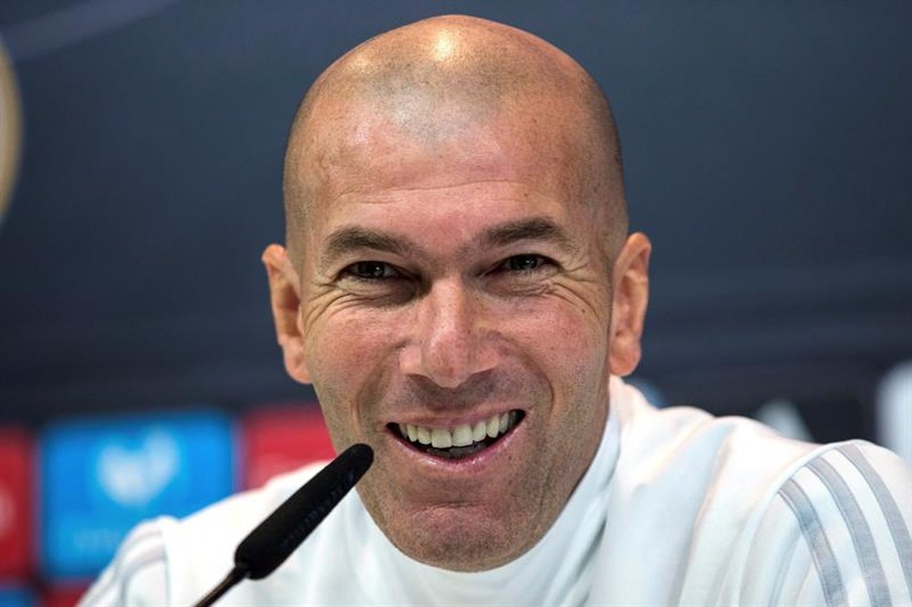 Zidane destacou Cristiano Ronaldo. EFE