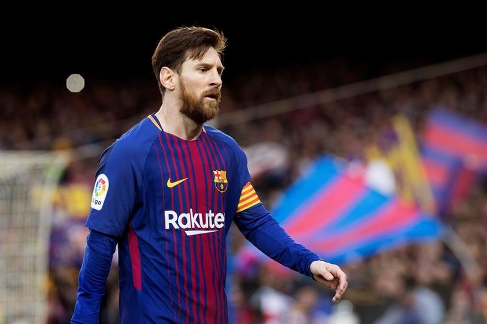 Messi veut continuer de faire trembler les filets adverses. EFE/Archive