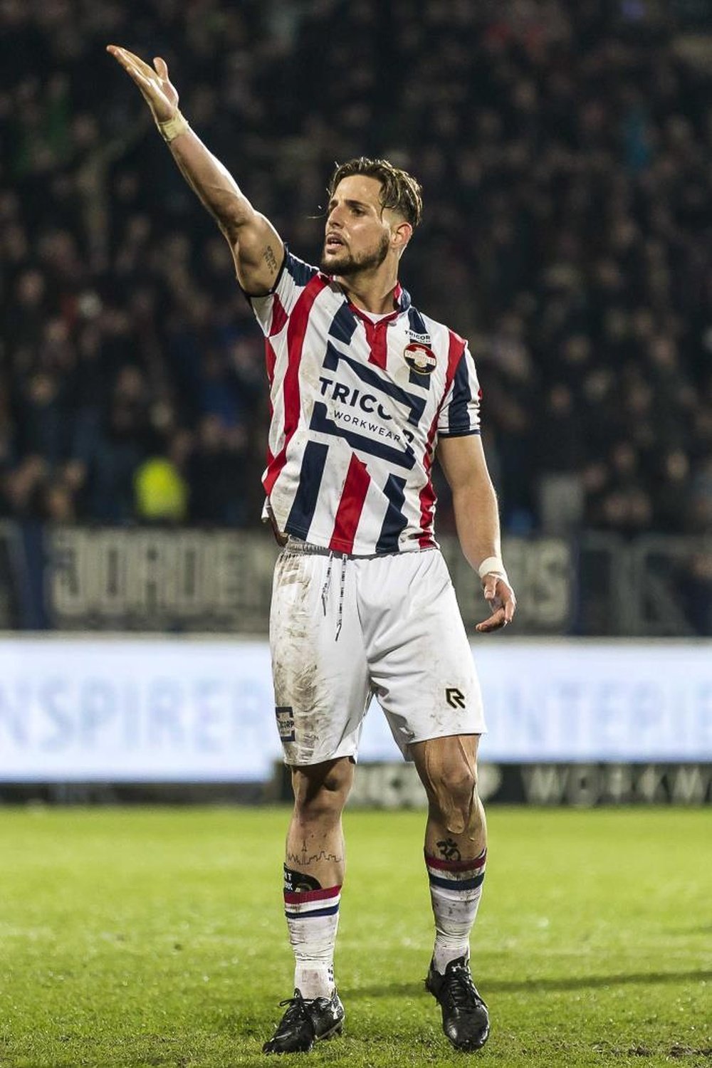 Fran Sol anotó un 'hat trick' para el Willem II en esta jornada. EFE