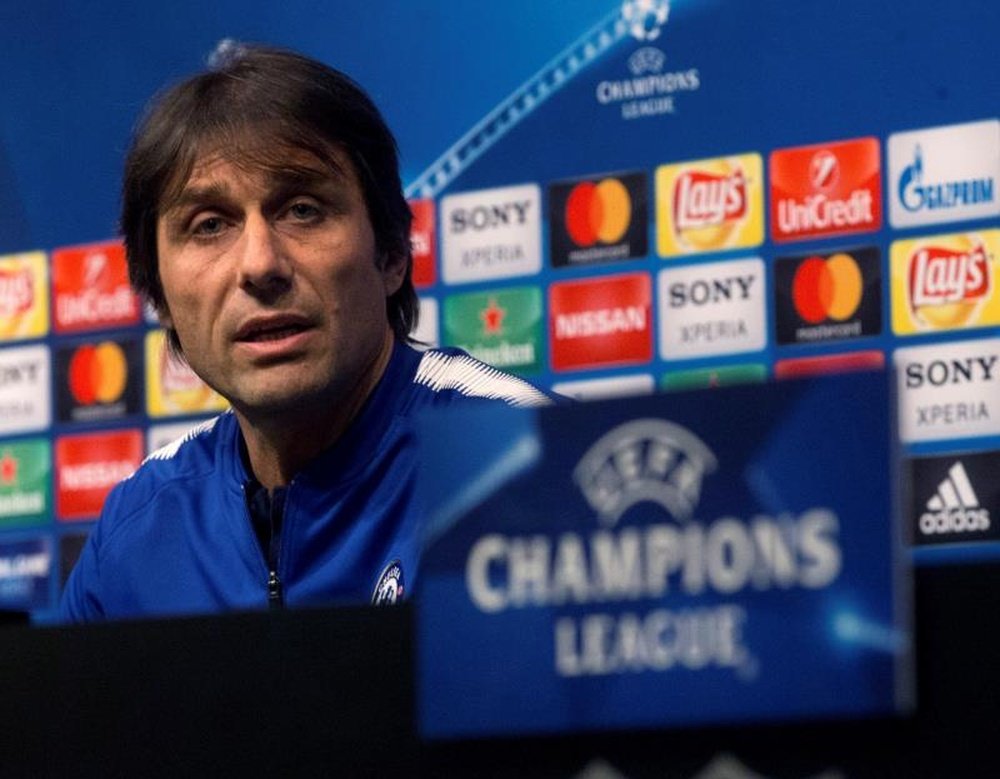 Conte says Chelsea must suffer if they are to get anything out of the Barca game. EFE
