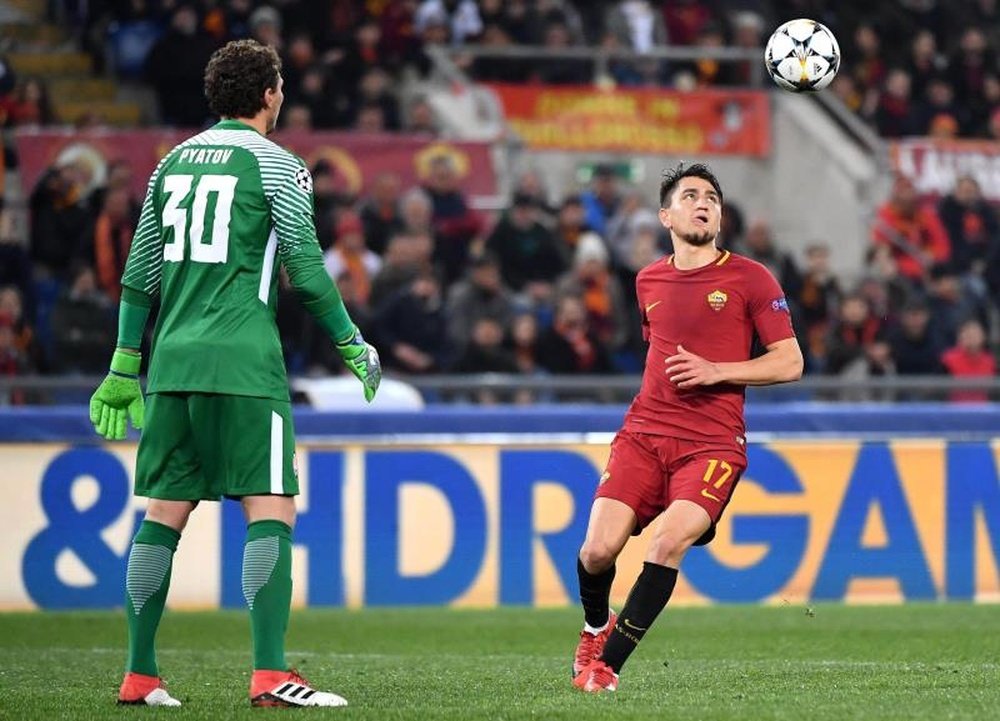 Despite, beating Shakthar in the Champions League, Roma have been charged by UEFA. EFE