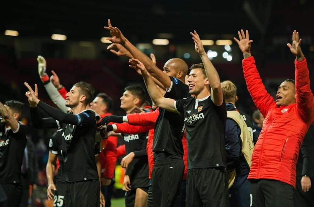 La gesta del Sevilla ha calado en la Selección Danesa. EFE