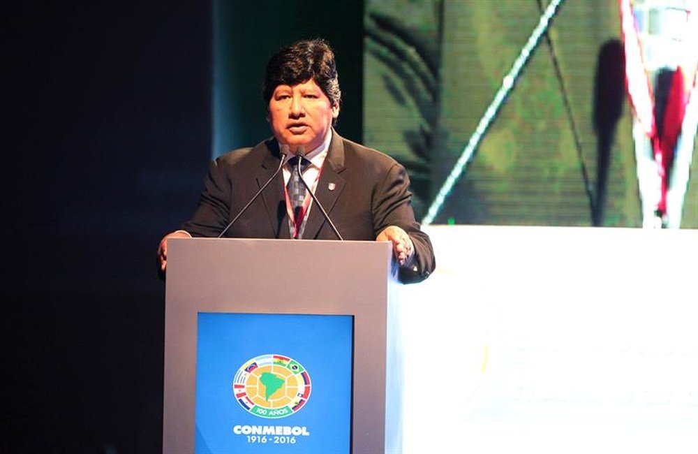 La petición a la FIFA del presidente de la Federación Peruana de Fútbol. EFE/Archivo