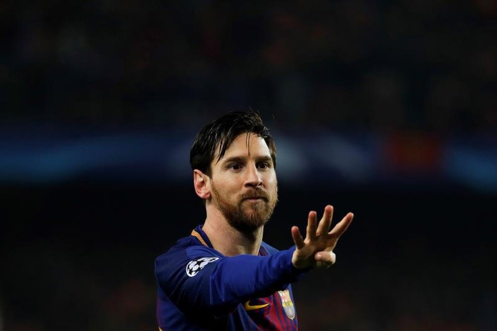 Si existen los señores de la guerra, Messi es un señor del fútbol. EFE