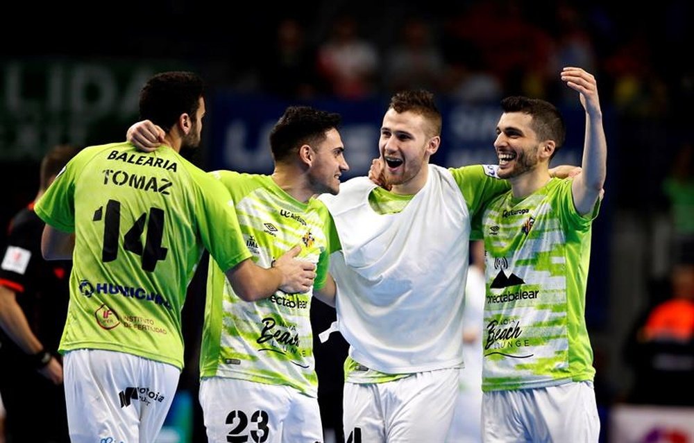El Palma Futsal, un líder convincente. EFE