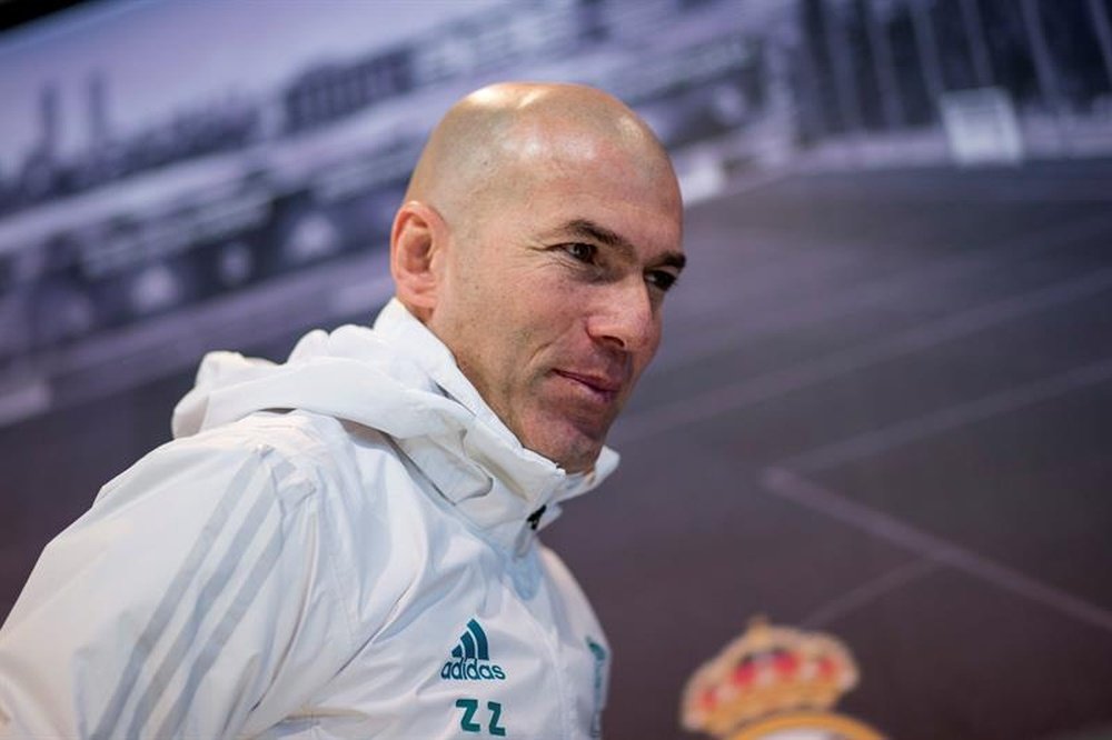 Zidane no tiene clara su continuidad. EFE