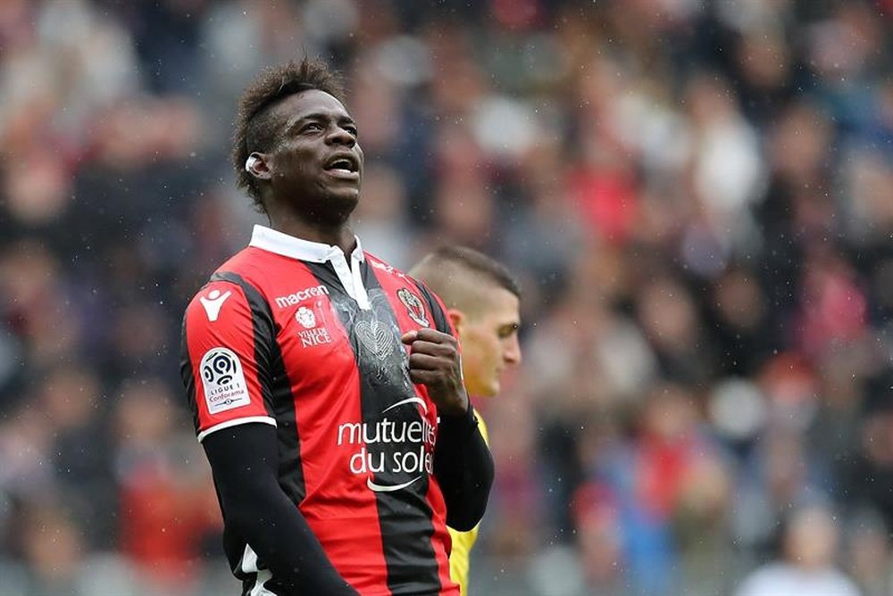 Balotelli appears to be staying in Ligue 1. EFE/EPA