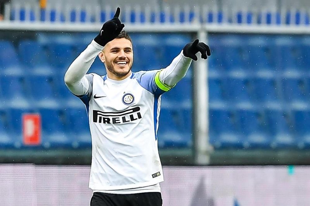 Icardi has been in great form for Inter this season. EFE/EPA/Archive