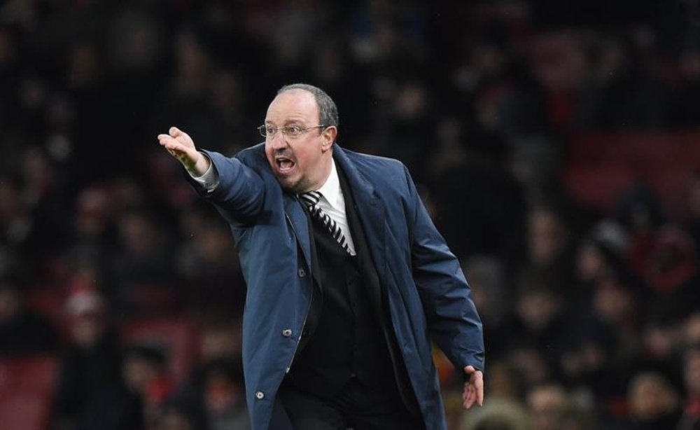 Rafa Benitez joined Newcastle after being sacked by Real Madrid. EFE