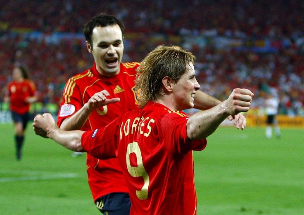 Torres scored the winning goal in the final of Euro 2008. EFE