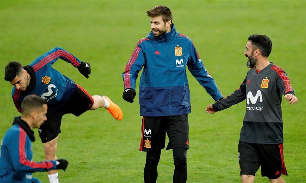 España seguirá preparando el Mundial ante Suiza. EFE