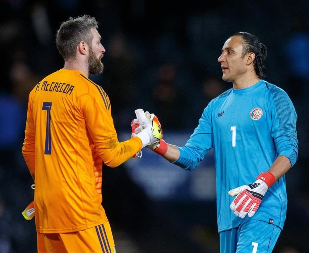 McGregor and Real Madrid's Navas pictured this year. EFE