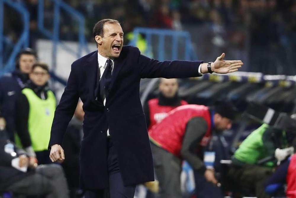 Allegri wants assurances over the transfer funds available to him. EFE/Archivo