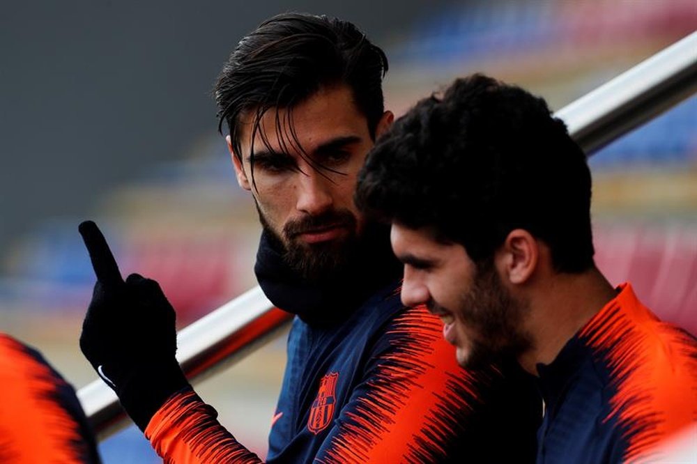 Andre Gomes has wanted a move away from Barca all summer. EFE