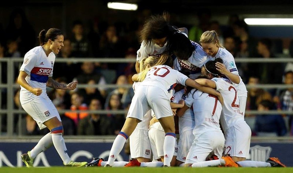 El Olympique de Lyon y el Wolfsburgo disputarán la final de la Champions. EFE