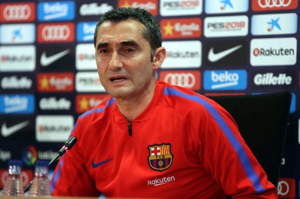 Valverde deu a entender que não chamaria Messi, mas... EFE
