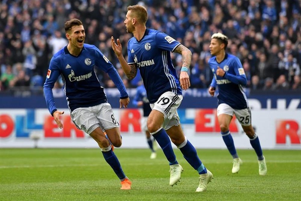 El Schalke 04 venció 2-0 al Freiburg. EFE/EPA