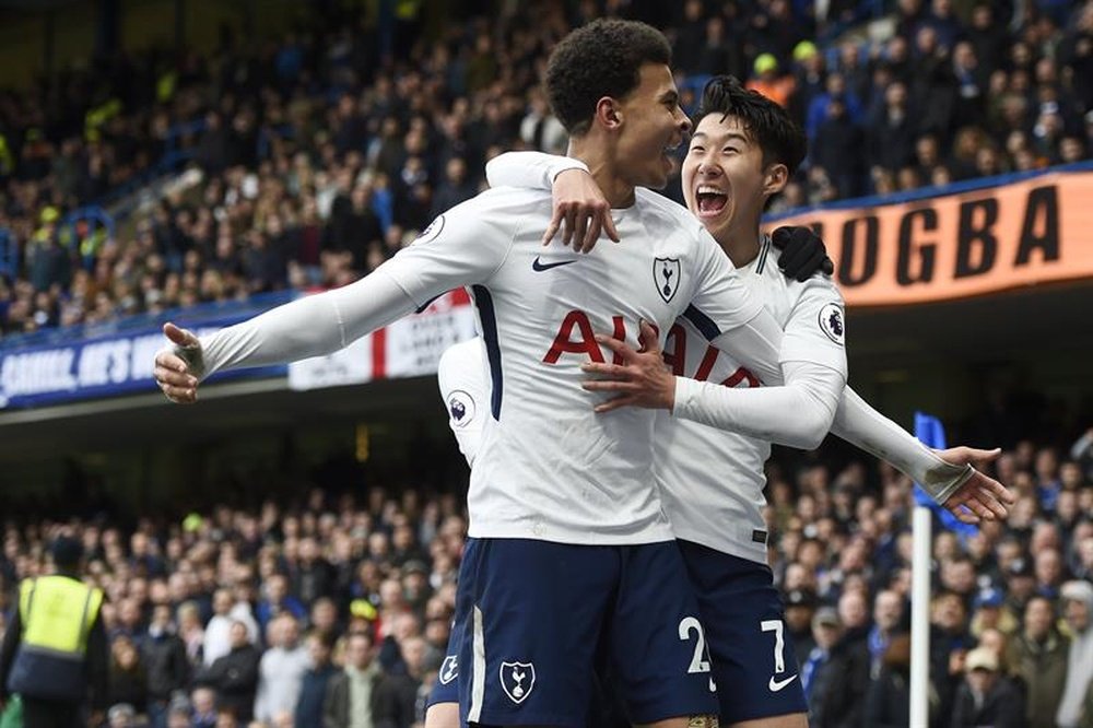 Alli was in fine form for Spurs on his 100th Premier Legaue appearance. EFE