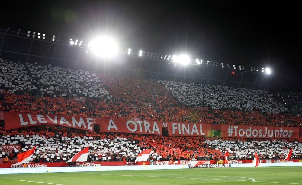 El Sevilla, ilusionado con la final de Copa del Rey. EFE/Archivo