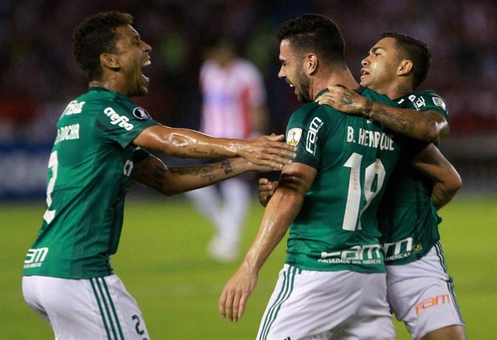 Palmeiras quiere conseguir la victoria. EFE
