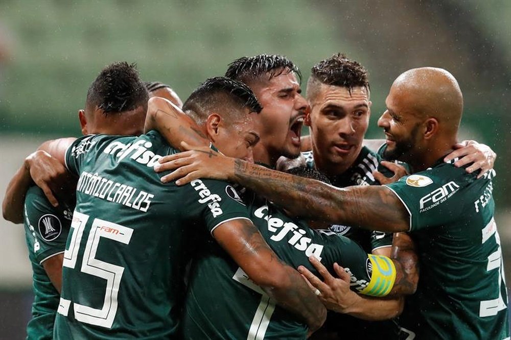 Empató Palmeiras. EFE
