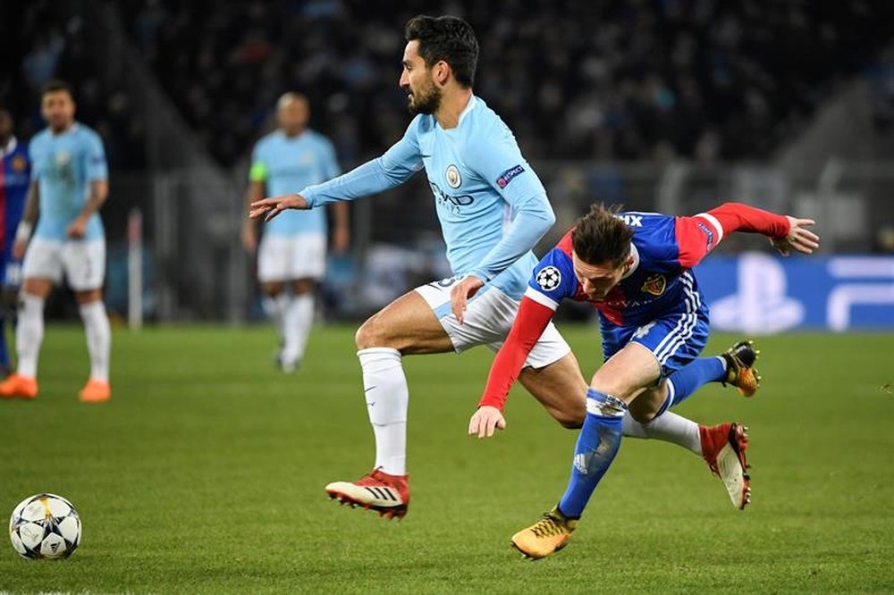 Gündogan negocia su renovación con el City. EFE/Archivo