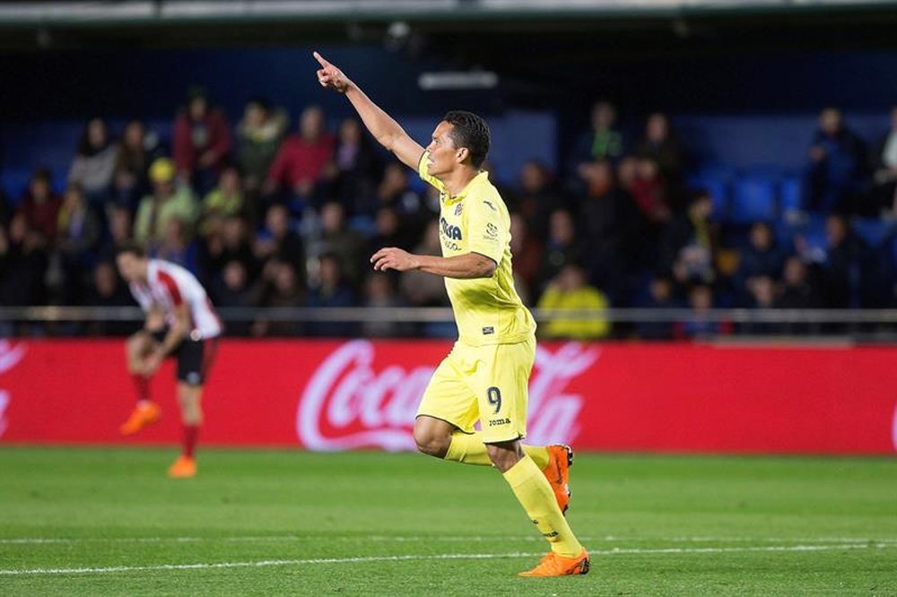 Bacca espera que el Villarreal no falle ante el Leganés. EFE