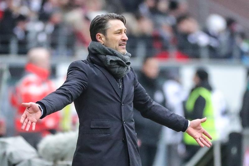 Kovac is currently in charge at Frankfurt. EFE/Archive