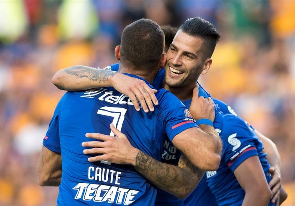 Cruz Azul sigue siendo líder pese al tropiezo en el campo de Necaxa. EFE/Archivo