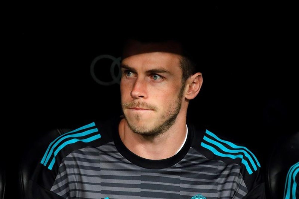 Bale voltou a deixar o Bernabéu com a partida em andamento. EFE