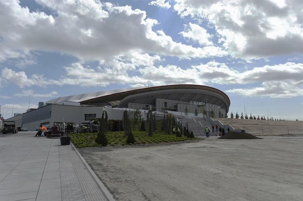 La final copera se disputa en el Wanda Metropolitano. EFE/Archivo