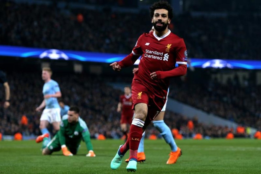 Salah est dans une forme flamboyante et devrait être titulaire. AFP