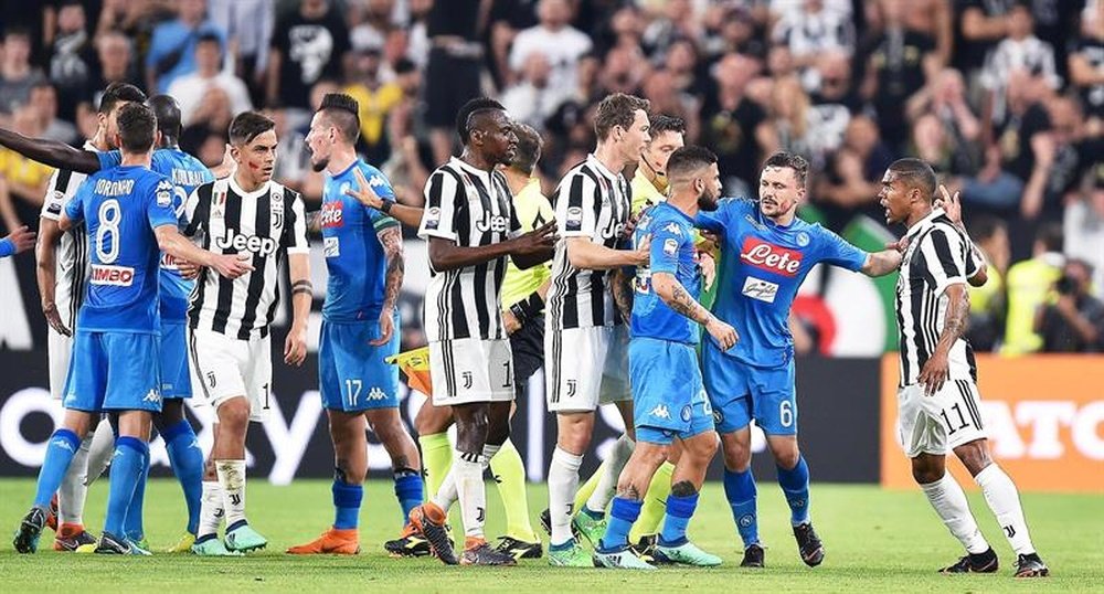 Serie A: prováveis escalações de Napoli e Juventus. EFE