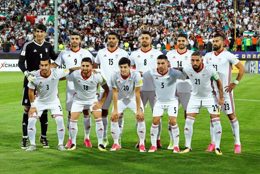 Irán dio su lista para el Mundial. EFE/Archivo