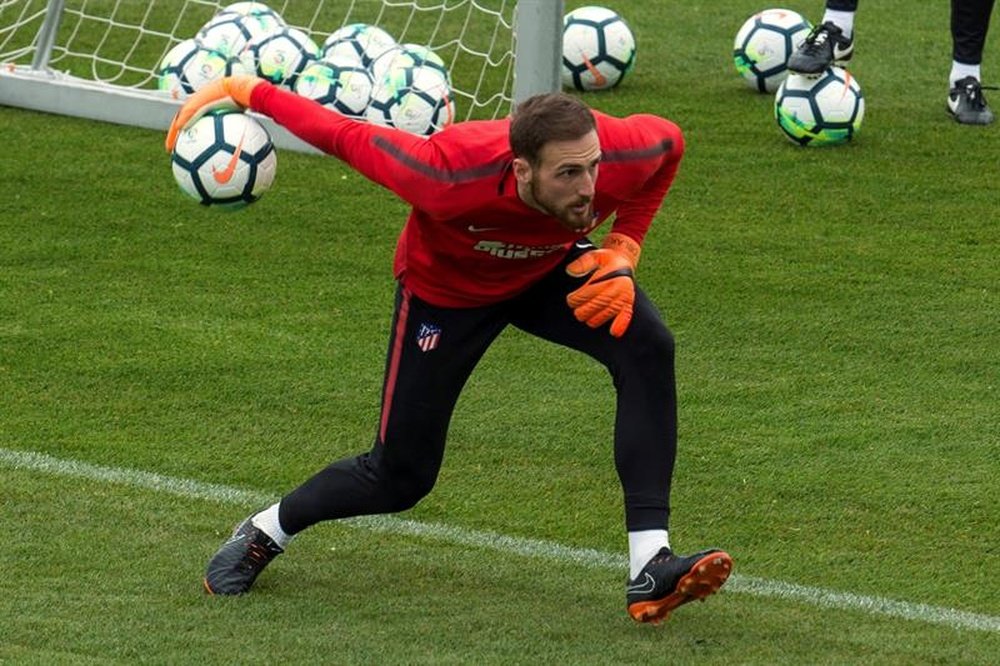 Il Chelsea punta su Oblak. EFE/Archivo