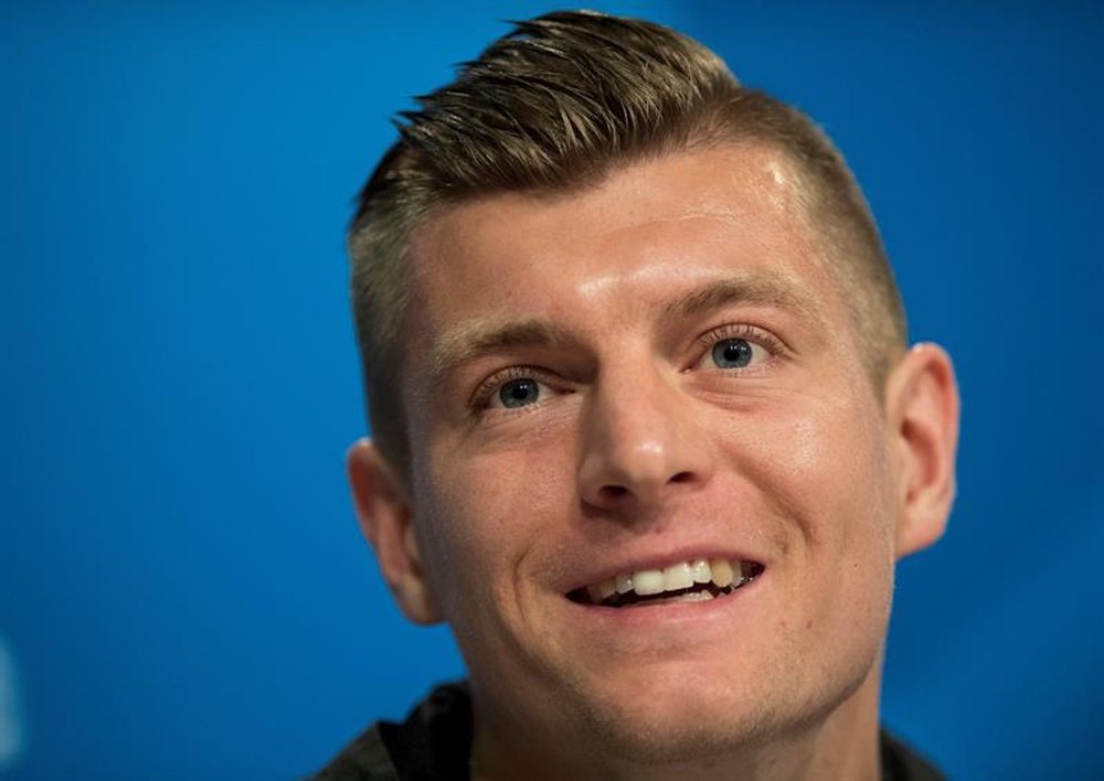 Kroos shared what it means to play in a third Champions League final. EFE