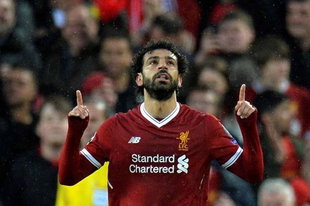 Salah has won FWA's Player of the Year award. AFP