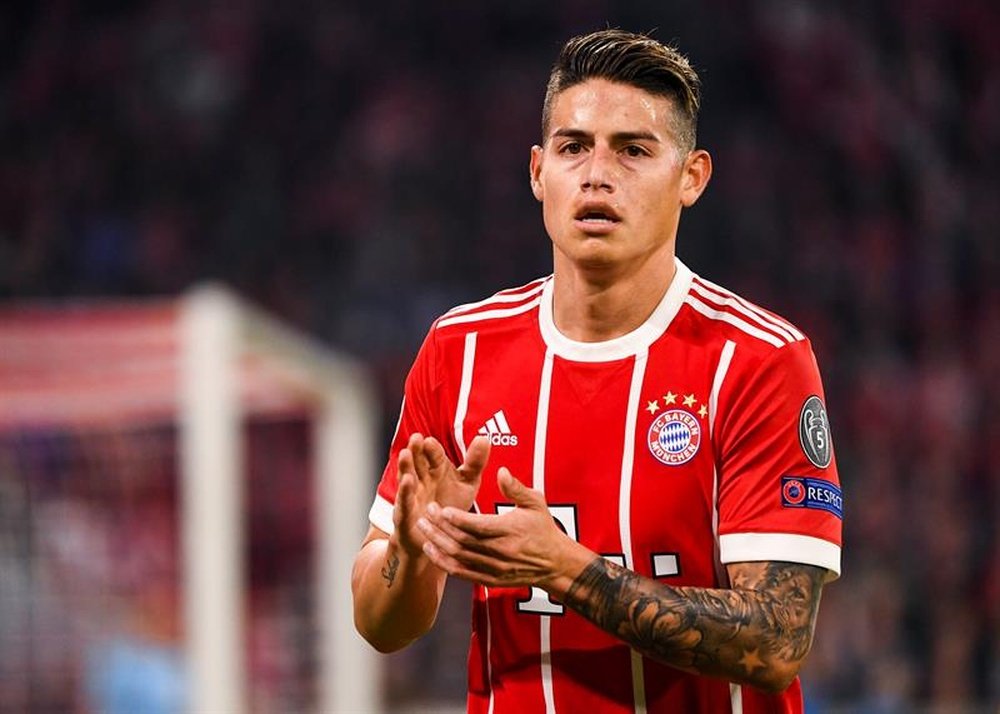 James Rodriguez adds Marsielle to his list of suitors. AFP