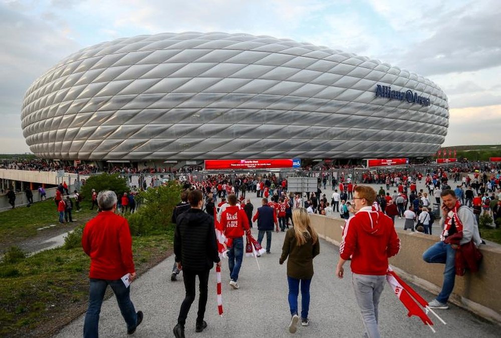 Bayern's Allianz Arena will host Manchester United. EFE
