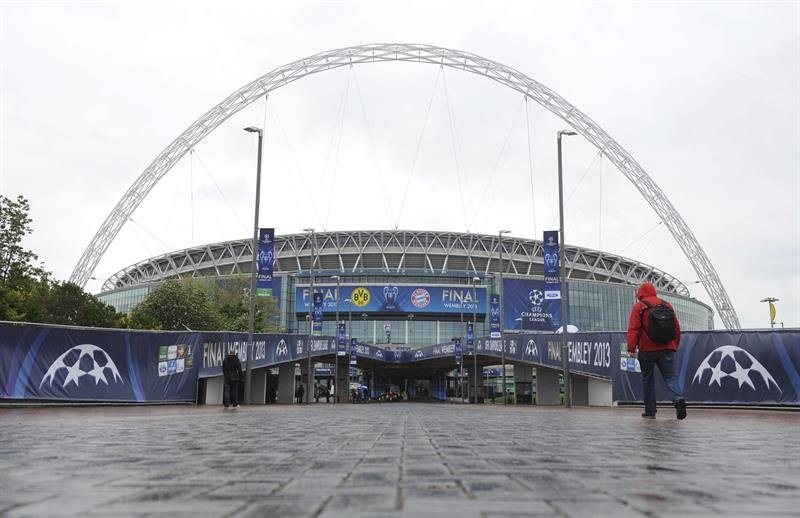 Wembley is an iconic stadium. EFE