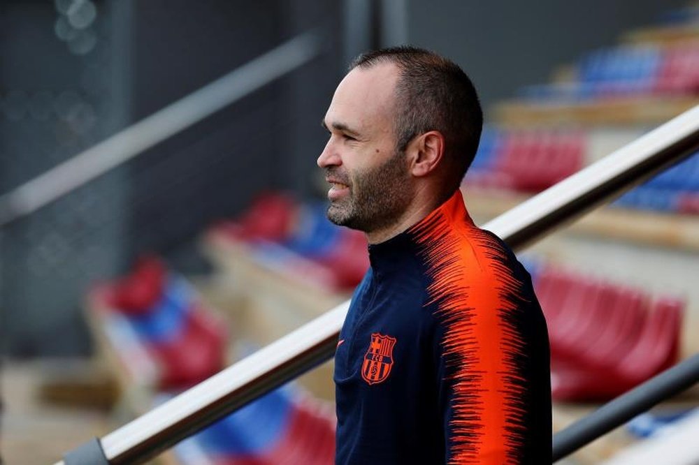 Iniesta isn't concerned with individual awards. EFE/Archivo