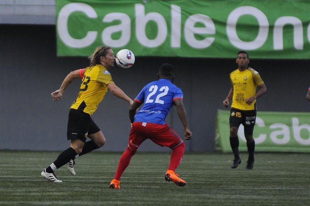 Míchel Salgado adornó la clasificación a semifinales del CAI en el fútbol en Panamá. EFE