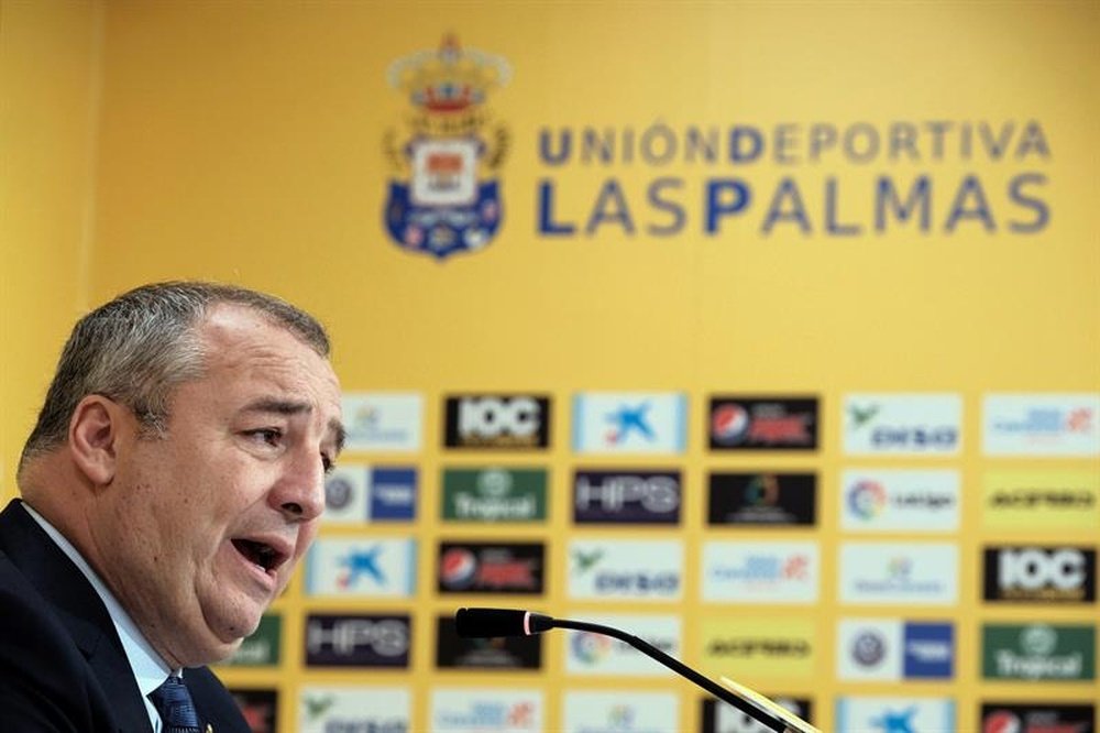 Ramírez habló sobre el penalti ante el Tenerife. EFE