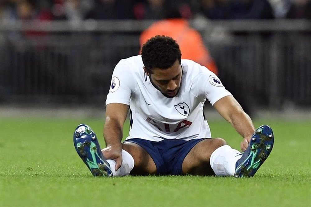 Mousa Dembélé pourrait quitter Tottenham. EFE/Archive