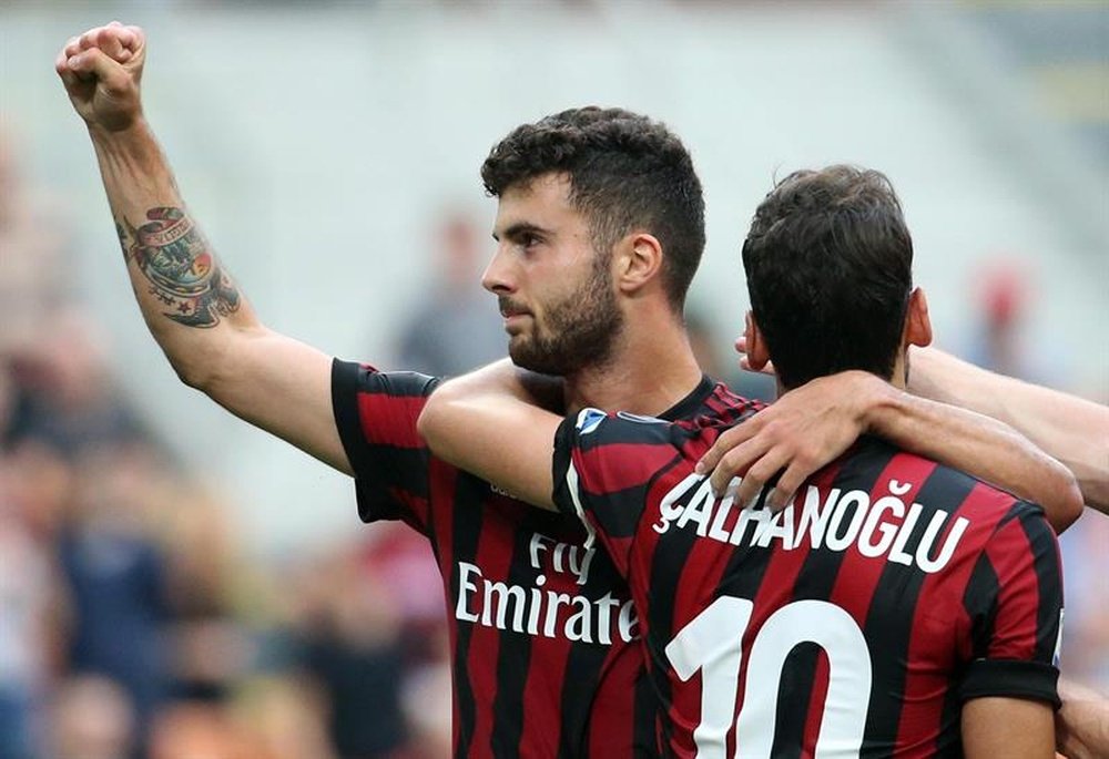 El Milan juega su primer amistoso. EFE