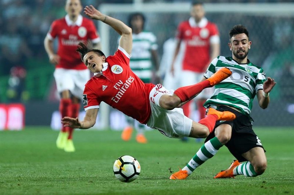 Bruno Fernandes could move to Real Madrid, according to reports in Portugal. EFE