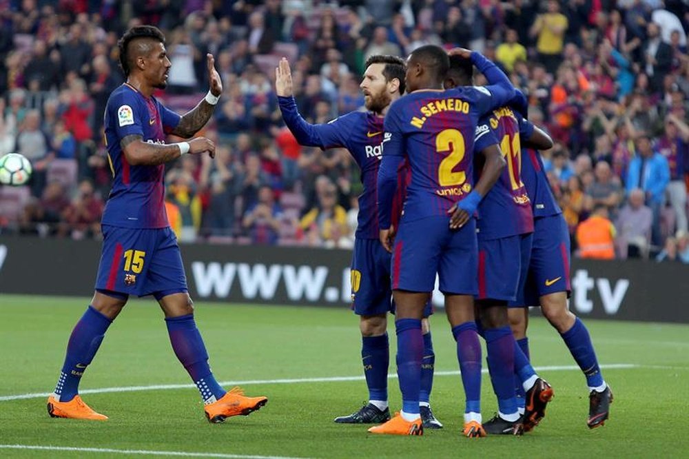 Barcelona remain unbeaten in La Liga this season. EFE