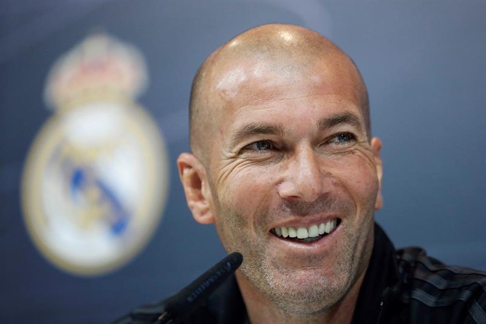 Zidane destacó la ambición de su equipo. EFE